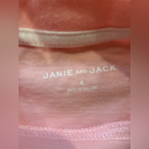 NWT- Janie and Jack Flamingo Pink Tee - Picture 5 of 5